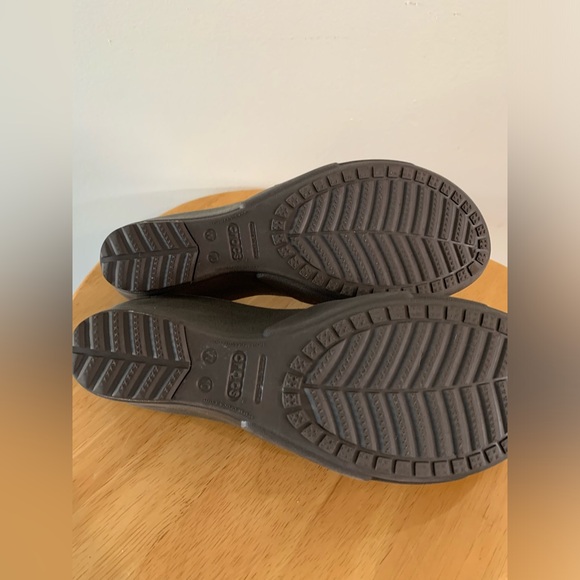 Crocs wedge sandals size 10 - Picture 5 of 11